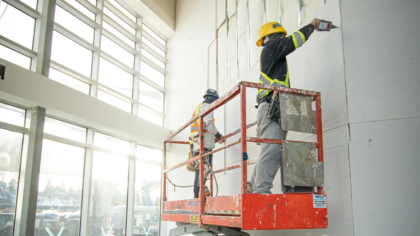 Large-Scale Drywall