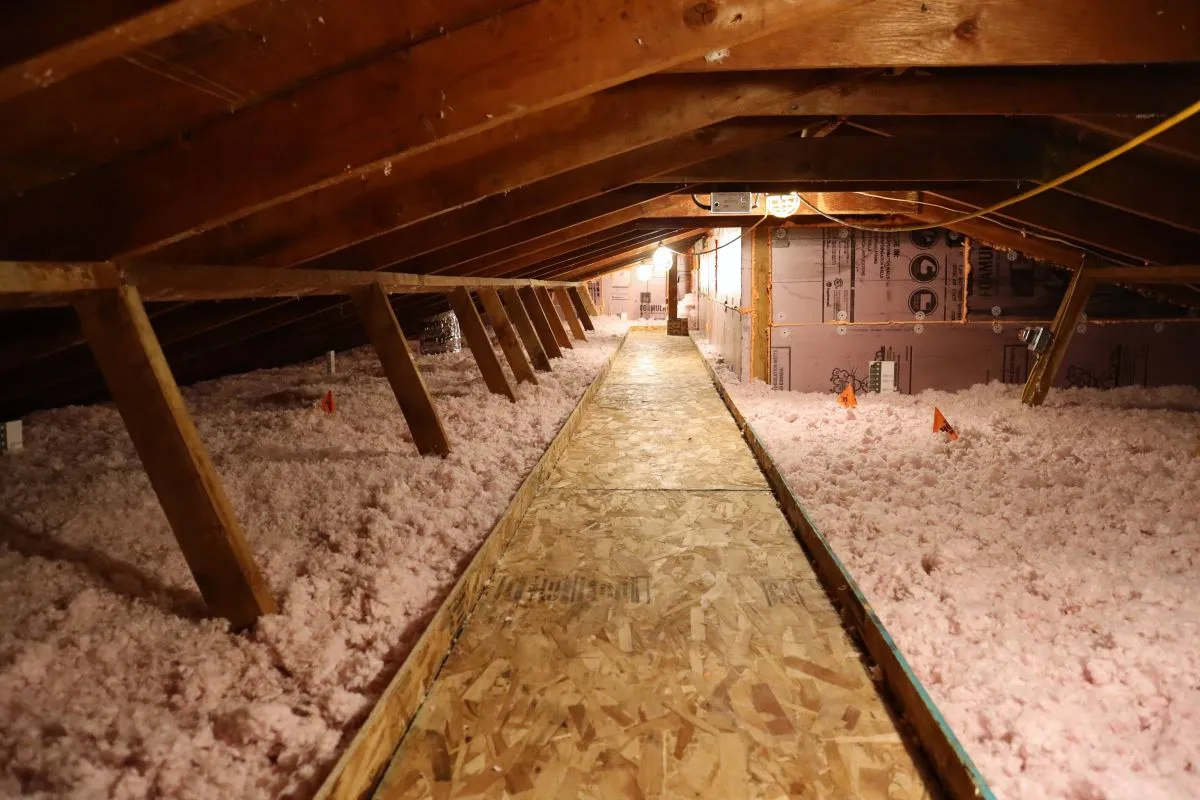 Blown Attic Insulation